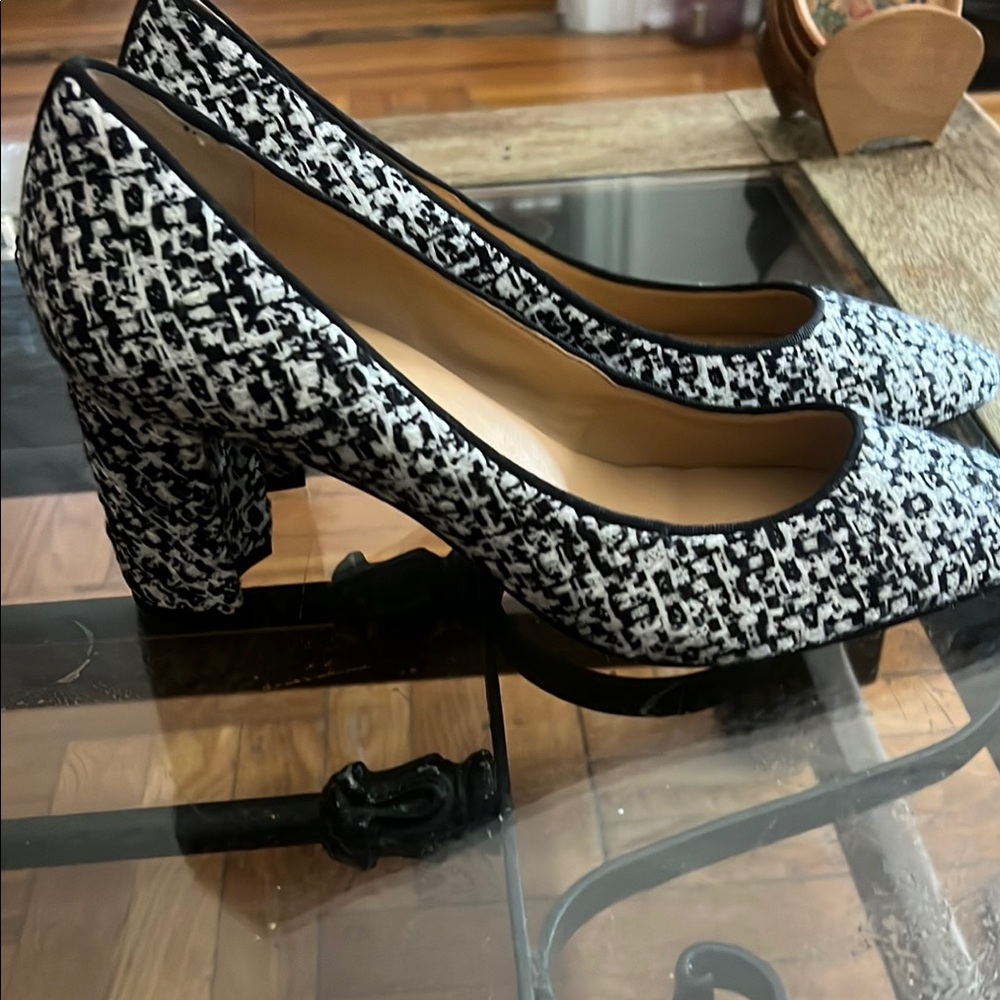Talbots Monochrome Patterned Heels - Picture 5 of 8